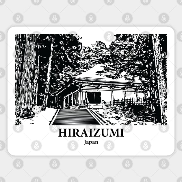 Hiraizumi - Japan Magnet by Lakeric